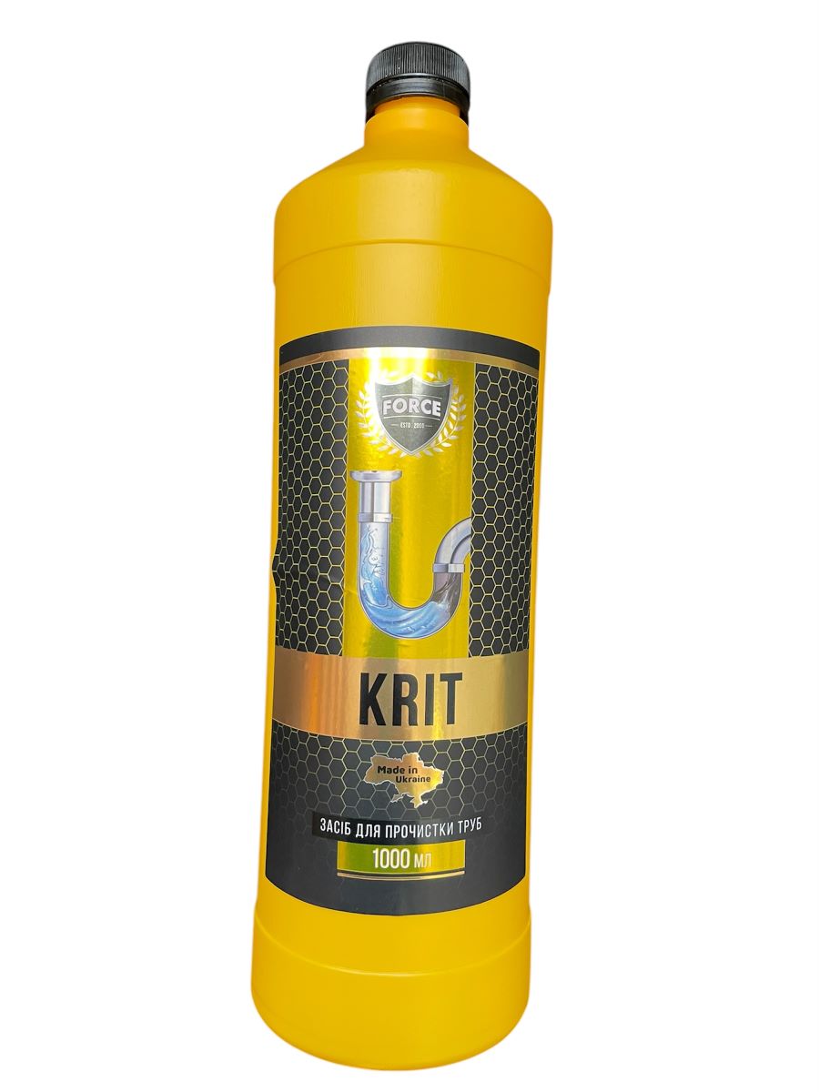 Засіб для прочищення каналізаційних труб КРІТ ЕСО ТМ ЛЕОХІМ